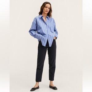 Assembly Label Black Ultra Highrise Raw Hem Mom Skinny Jean